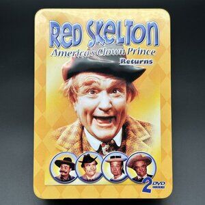 Red Skelton 2 Disc DVD Set Tin Case Americas Clown Prince Returns Comedy 285min